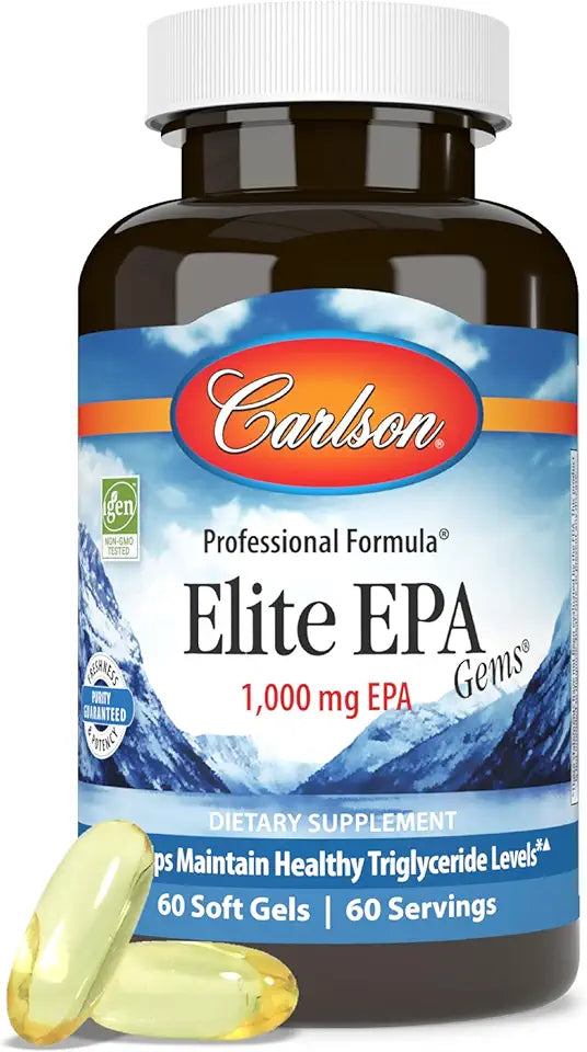 1000 mg EPA Wild-Caught Norwegian Fish Oil Softgels P270