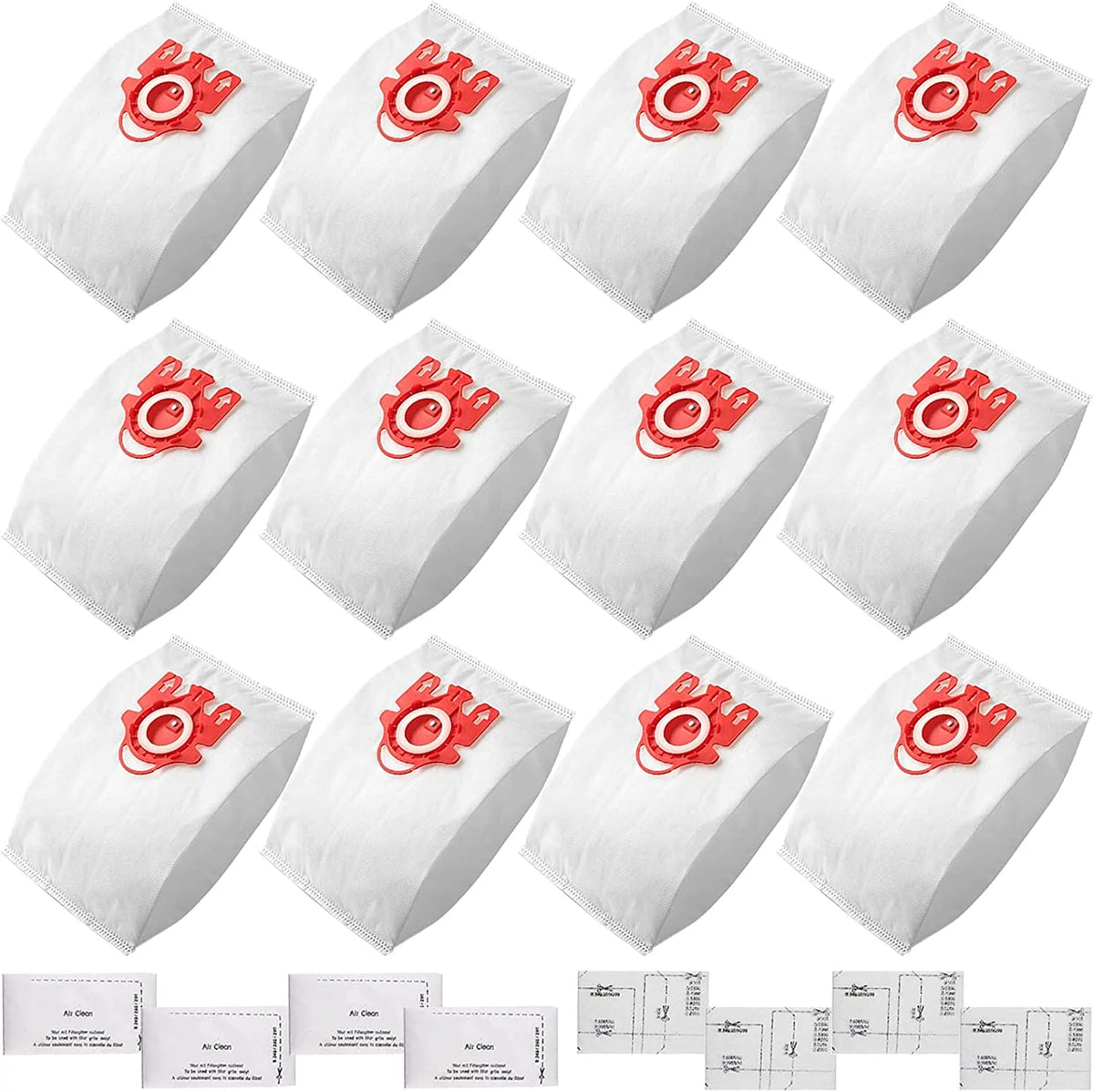 12 Pack Vacuum Cleaner Bags Replacement X217595