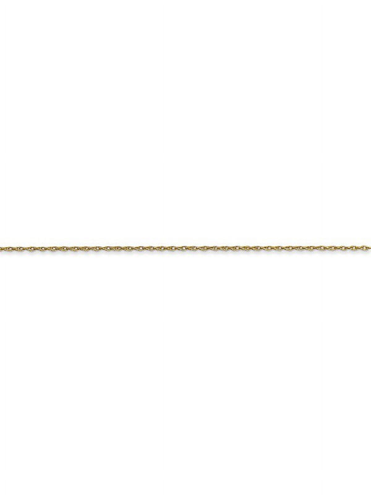 10k Yellow Gold Cable Rope Chain 16 Inch P455840
