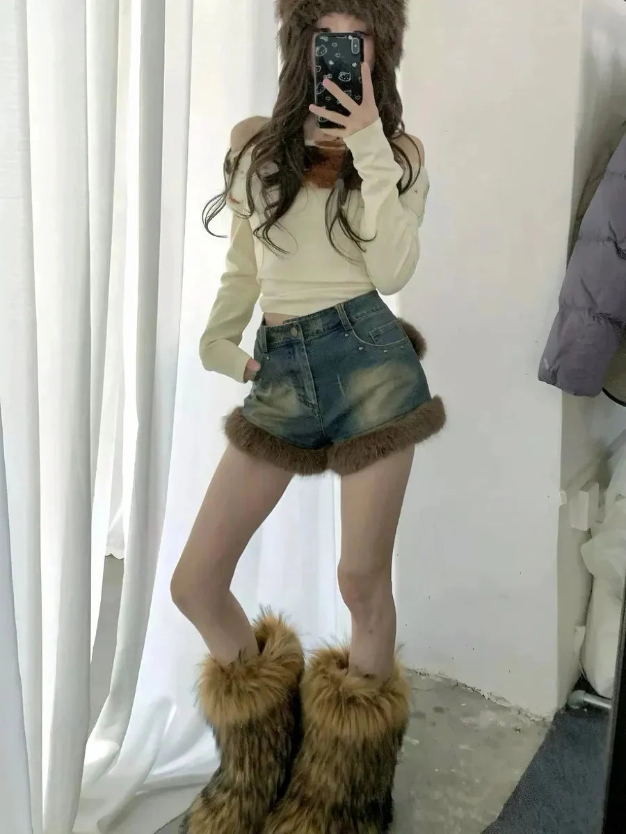 Denim Shorts C818472