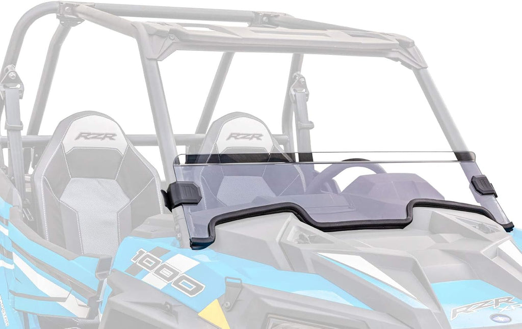 1/4" Clear Polycarbonate Half Windshield O7593