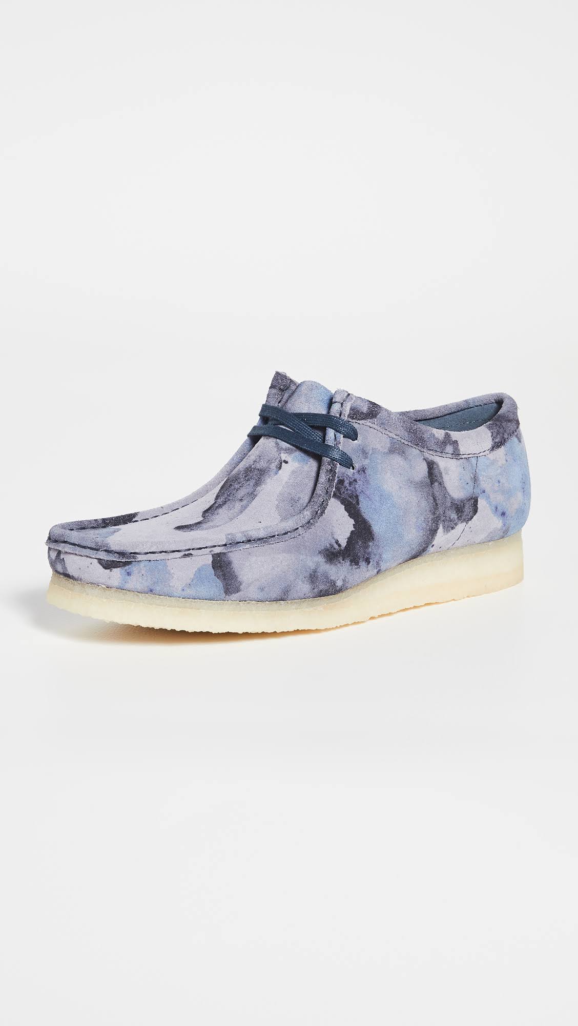 Blue Camo Wallabee Shoes K28629