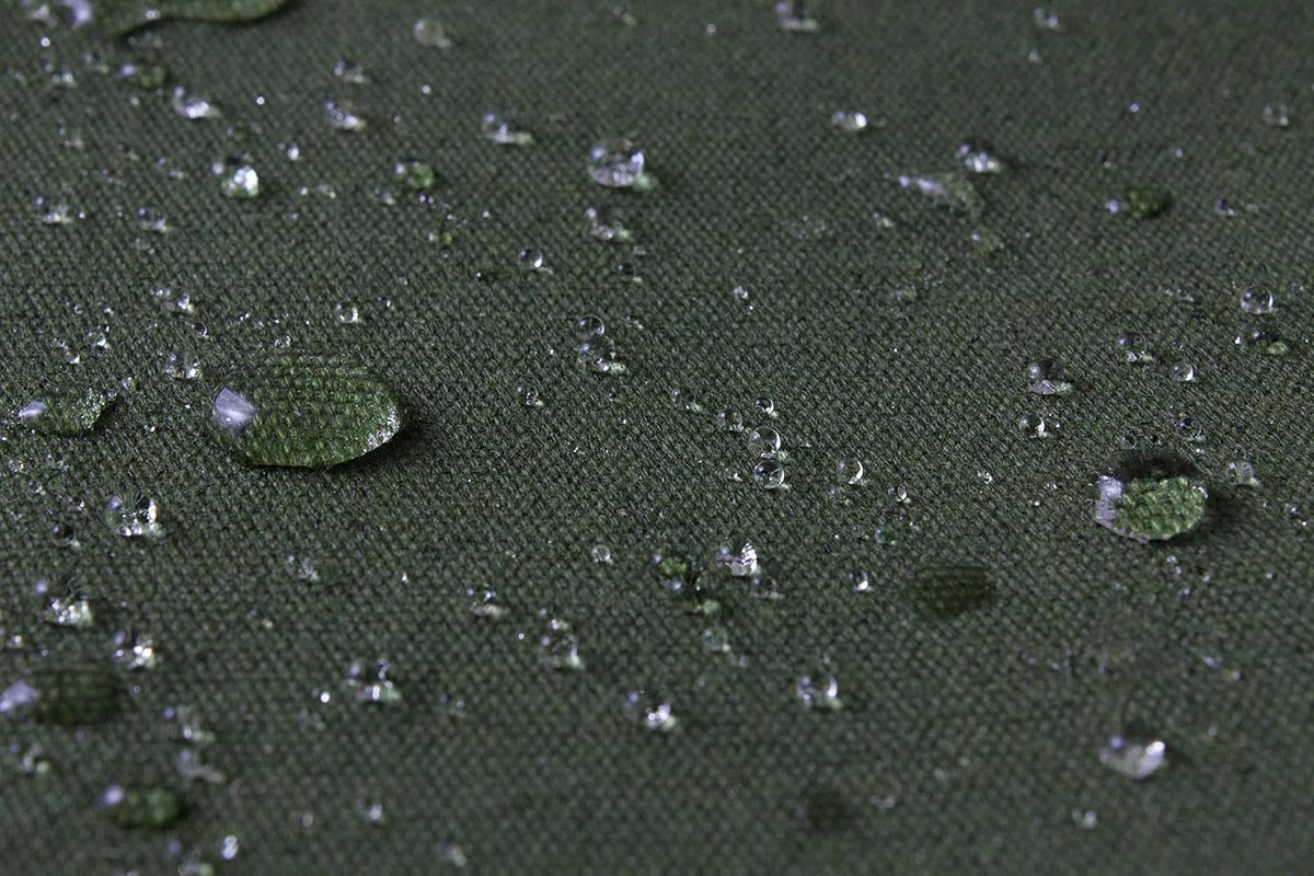 16' x 20' Green Canvas Tarp 12oz Water Resistant Z847742