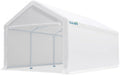 10'x20' Heavy Duty Galvanized Carport with Steel Cables and Ground Bars C685