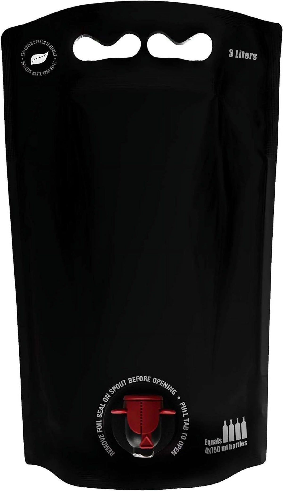Black Wine Pouches 3 Pack Y159434