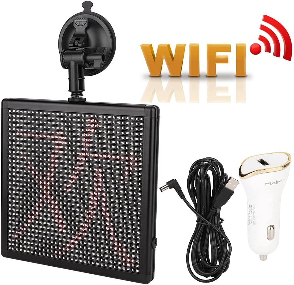 12V Full Color Car LED Display Panel A103310