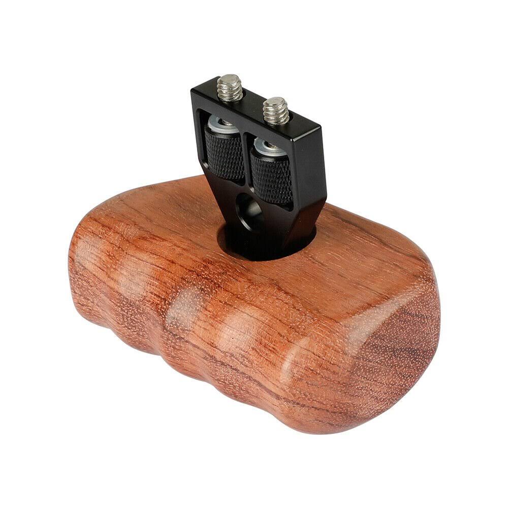 Wooden Handgrip for DSLR Camera Cage B793