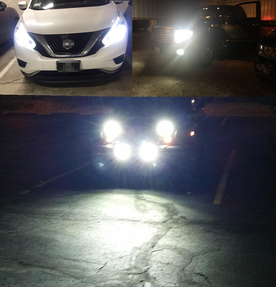 6000K Xenon White 9005 LED Bulbs X5278
