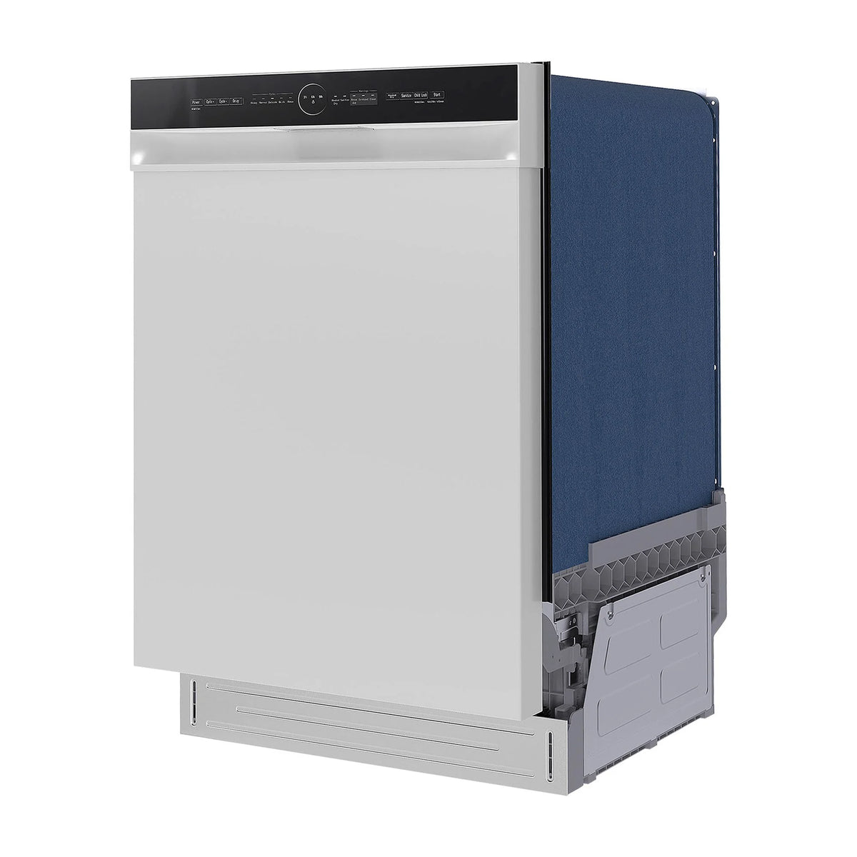 24" Front Control Built-in Dishwasher White J8769