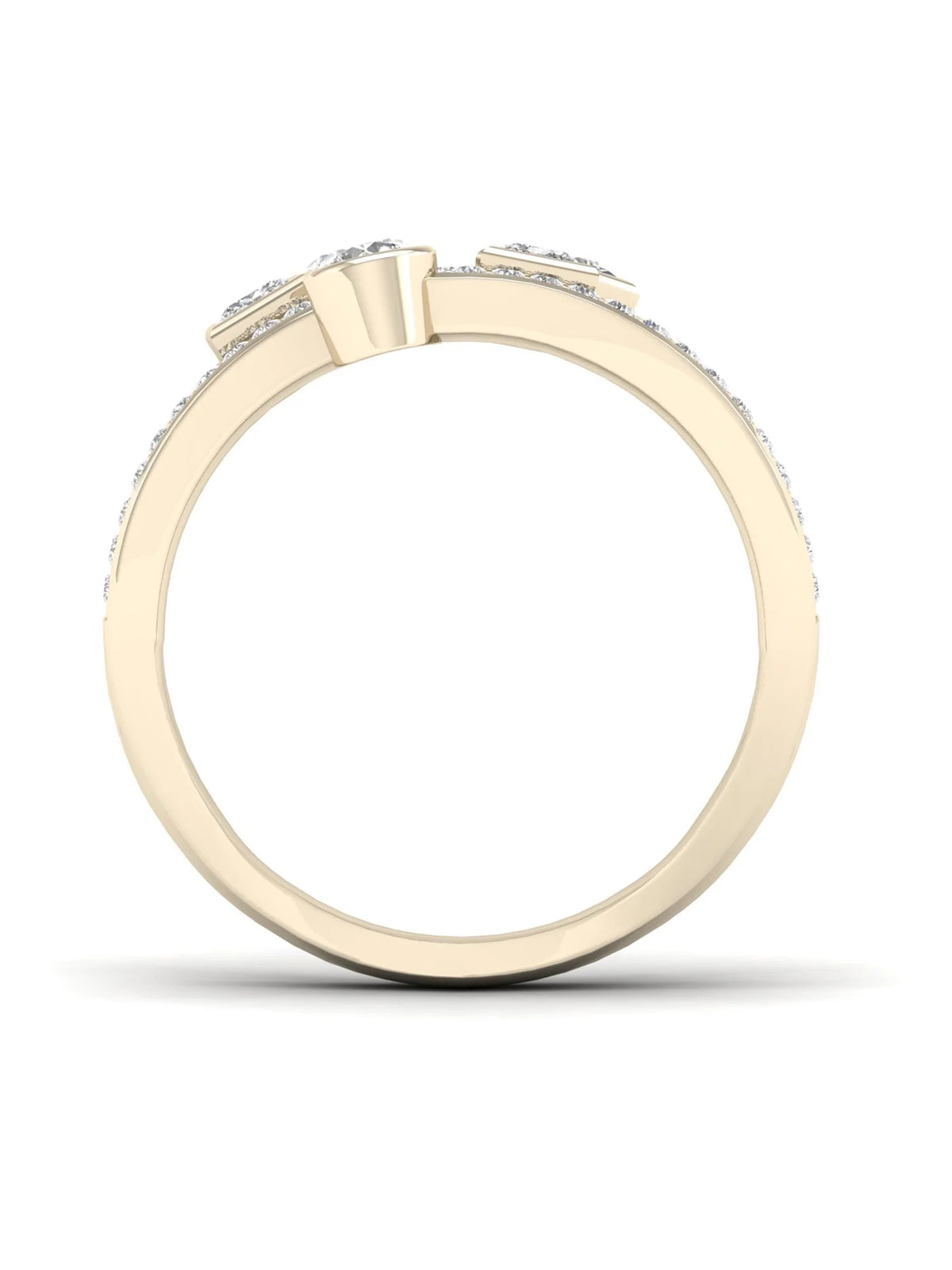 10k Yellow Gold Diamond Ring N398