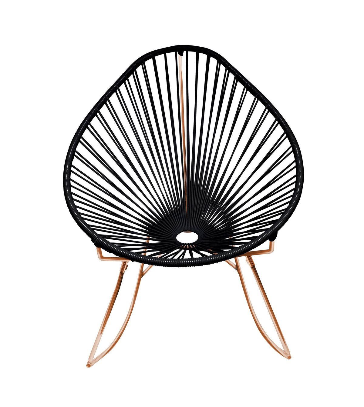 Black Weave on Copper Frame Rocker D130