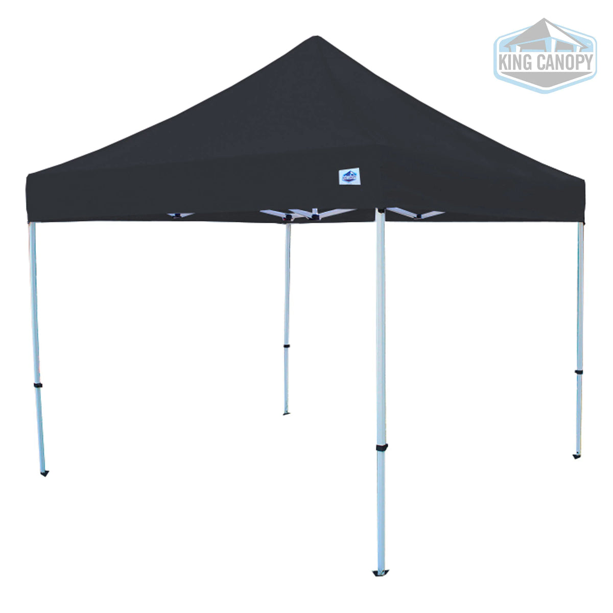 10x10 Instant Pop Up Canopy Tent with Black Cover N555