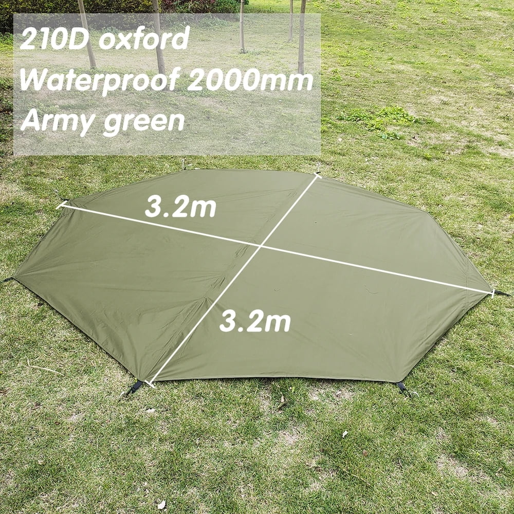 10 x 10ft Waterproof Tent Footprint Groundsheet P686891