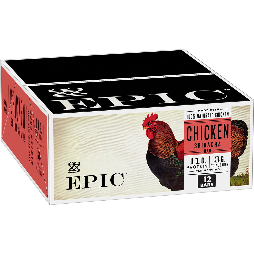Chicken Sriracha Protein Bars 12 Ct O9936