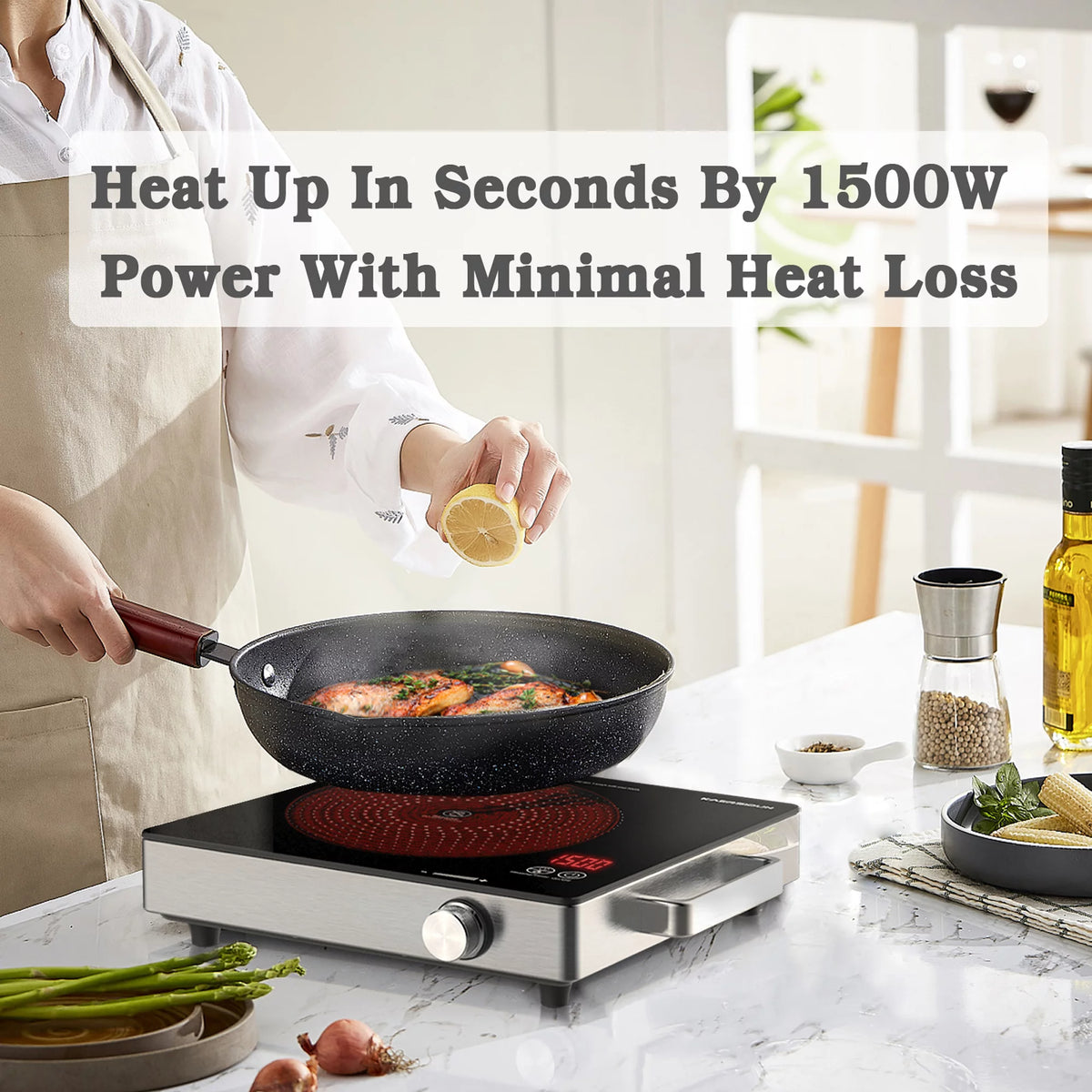 1500W Portable Electric Single Burner Hot Plate P870449