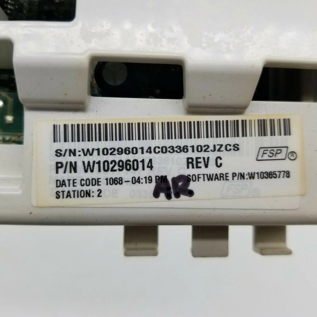 Kenmore Washer Control U4360