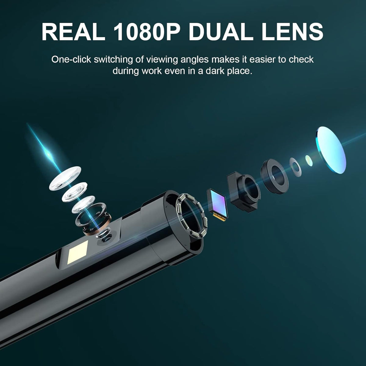 1080P HD Endoscope Camera with 4.3 Inch LCD Screen H5113
