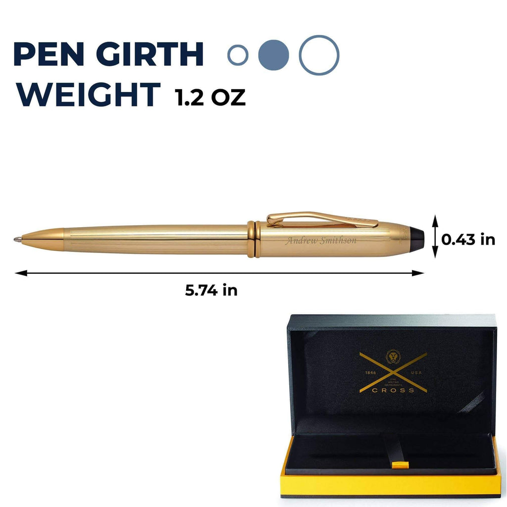 10K Gold Filled Ballpoint Pen C10832