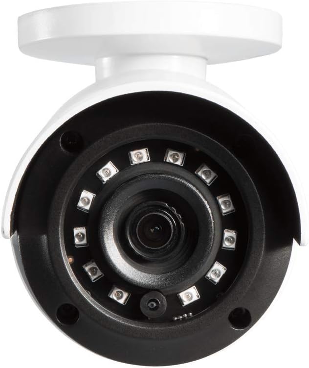 1080p HD 8-Channel Security System with Eight Weatherproof Bullet Security Camera L9843