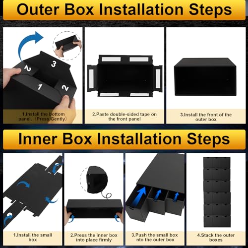 12 Drawer Trading Card Organizer Box Z11779
