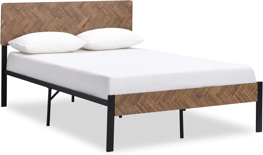 Twin Platform Bed Frame with Storage S540412