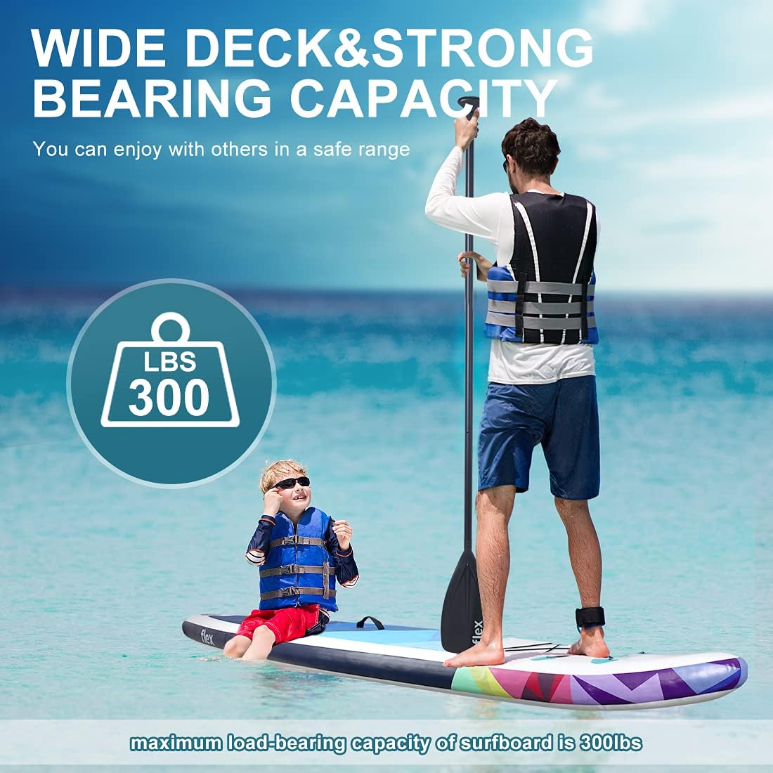 10 FT Stand-Up Paddleboard with Carry Bag S8332