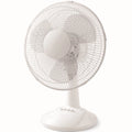 12-inch 3-Speed Oscillating Table Fan, White D587