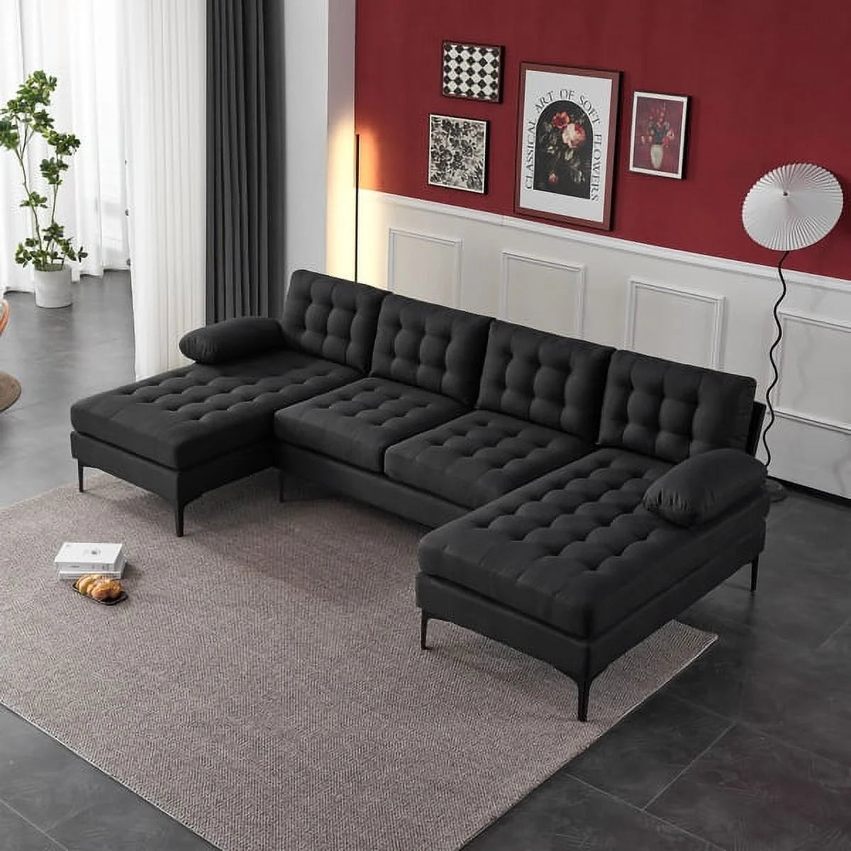 U-shaped Sectional Sofa Q79099