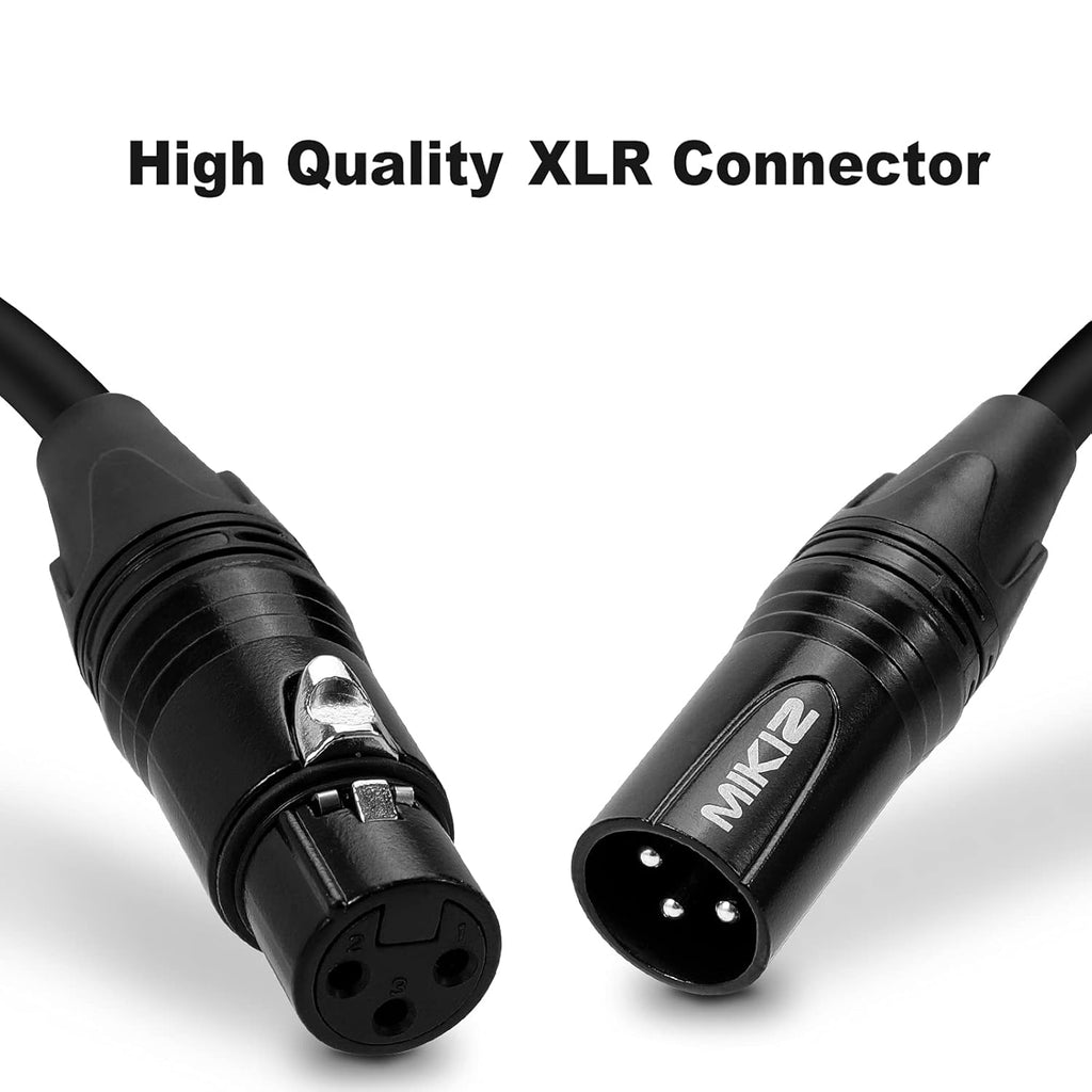 XLR Microphone Cables 25ft 4 Pack E840