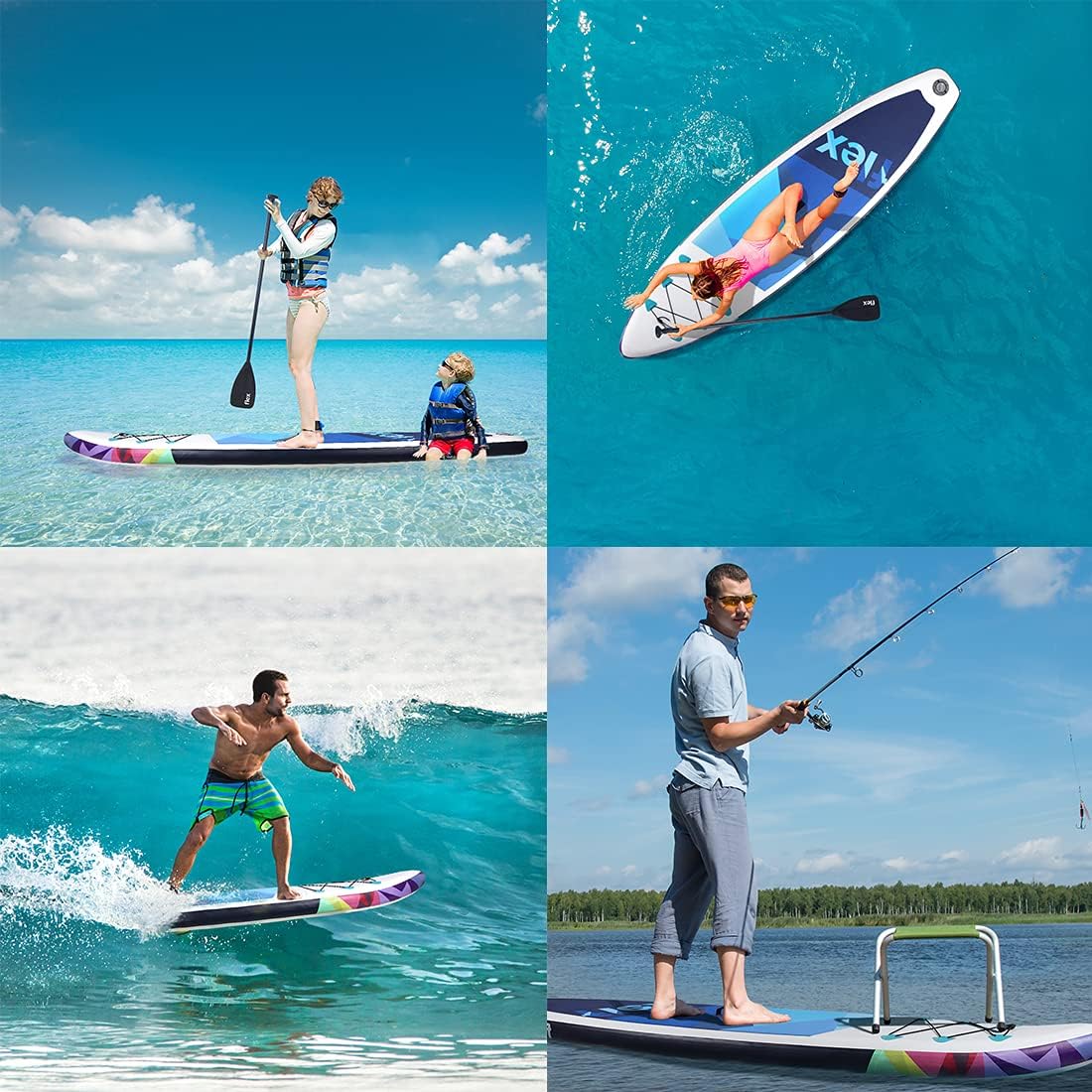 10 FT Stand-Up Paddleboard with Carry Bag S8332