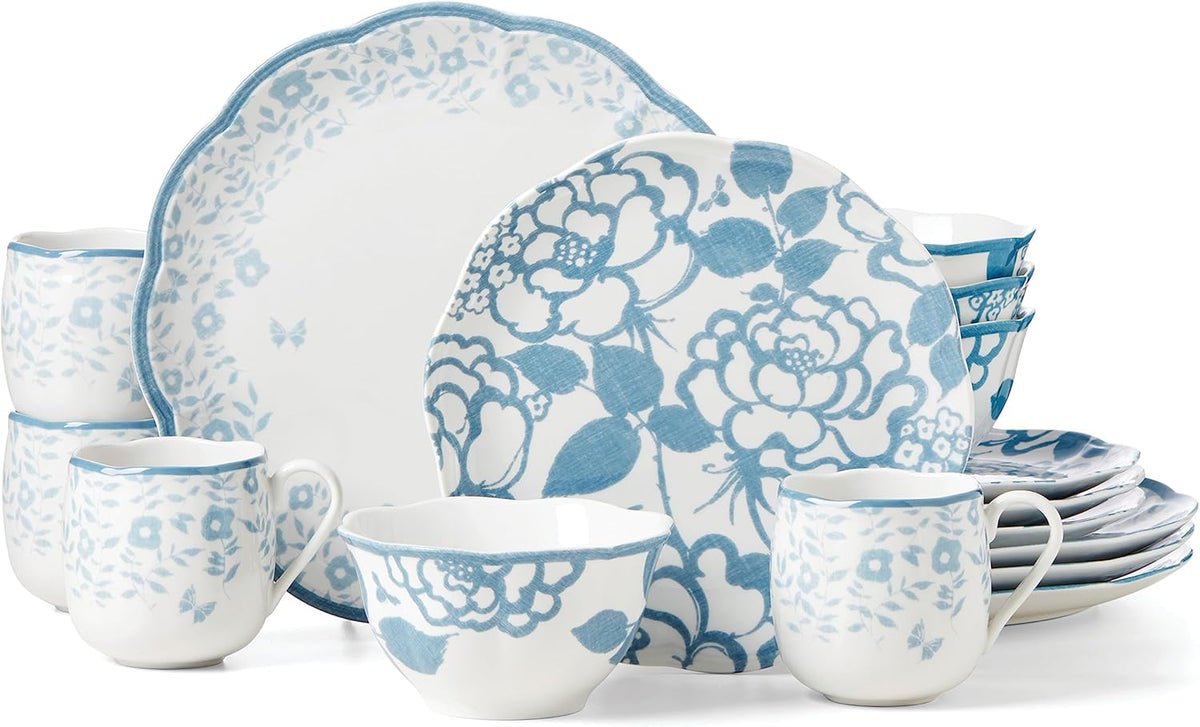 16-Piece Dinnerware Set, Cornflower G13003