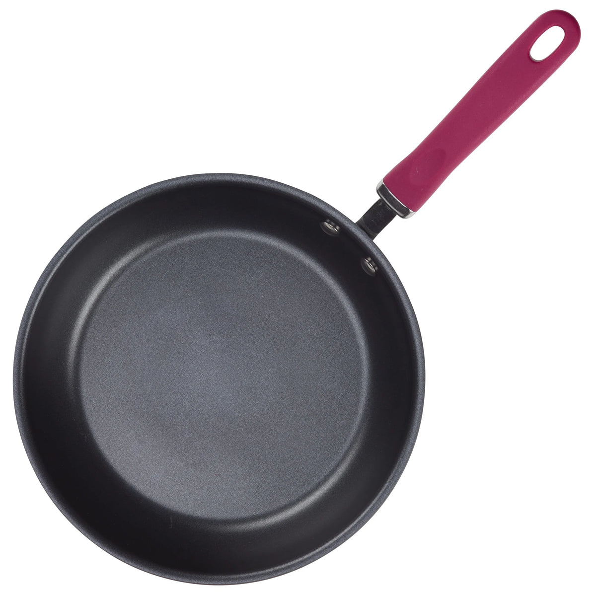 11 Piece Nonstick Pots and Pans Set, Burgundy Handles R252