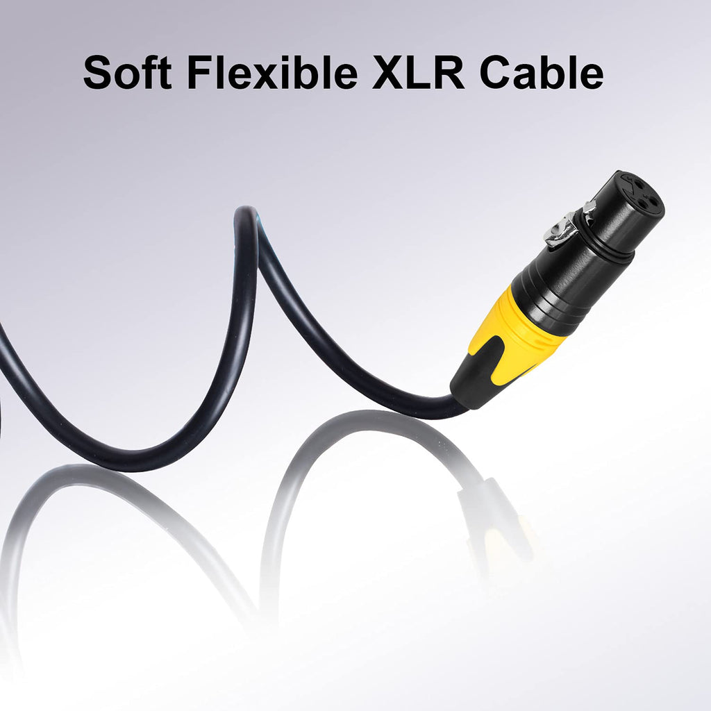 XLR Microphone Cables 25ft 4 Pack E840