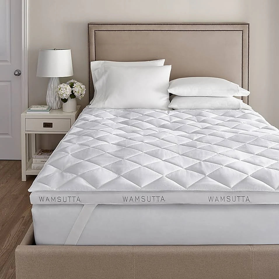 Queen White Featherbed I265