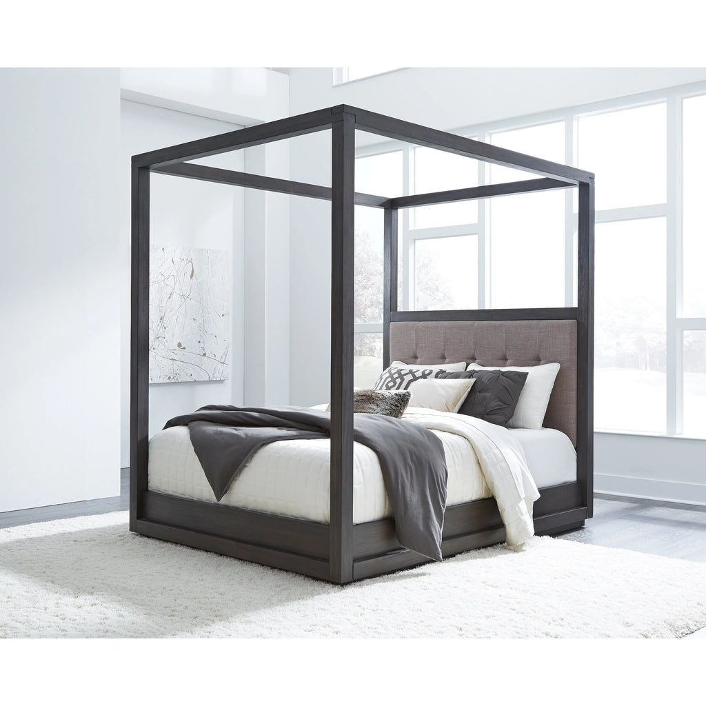 King-size Canopy Bed V2272