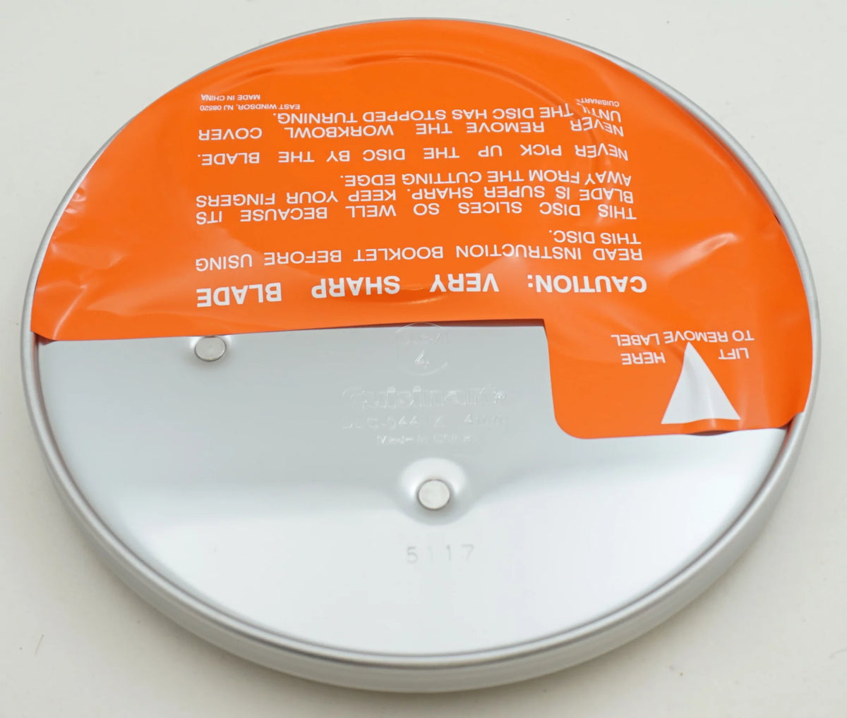 Food Processor 4mm Slicing Disc G2977