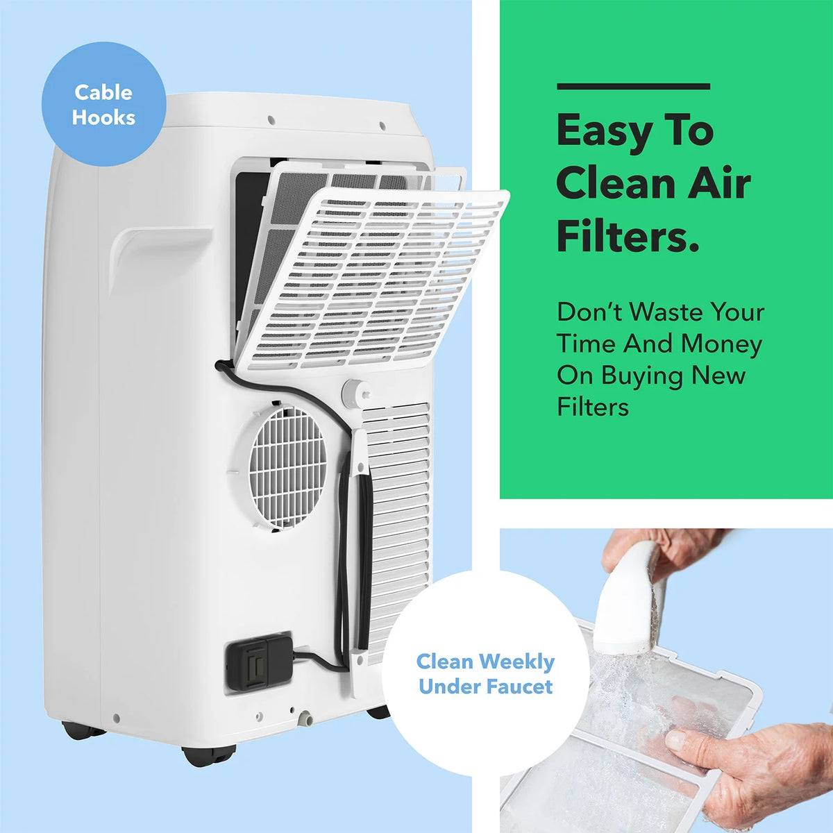 10000 BTU Portable Air Conditioner V88270