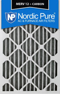 10 x 20 x 2 in. MERV 12 Pleated Carbon Furnace Air Filters, Pack of 12 P674