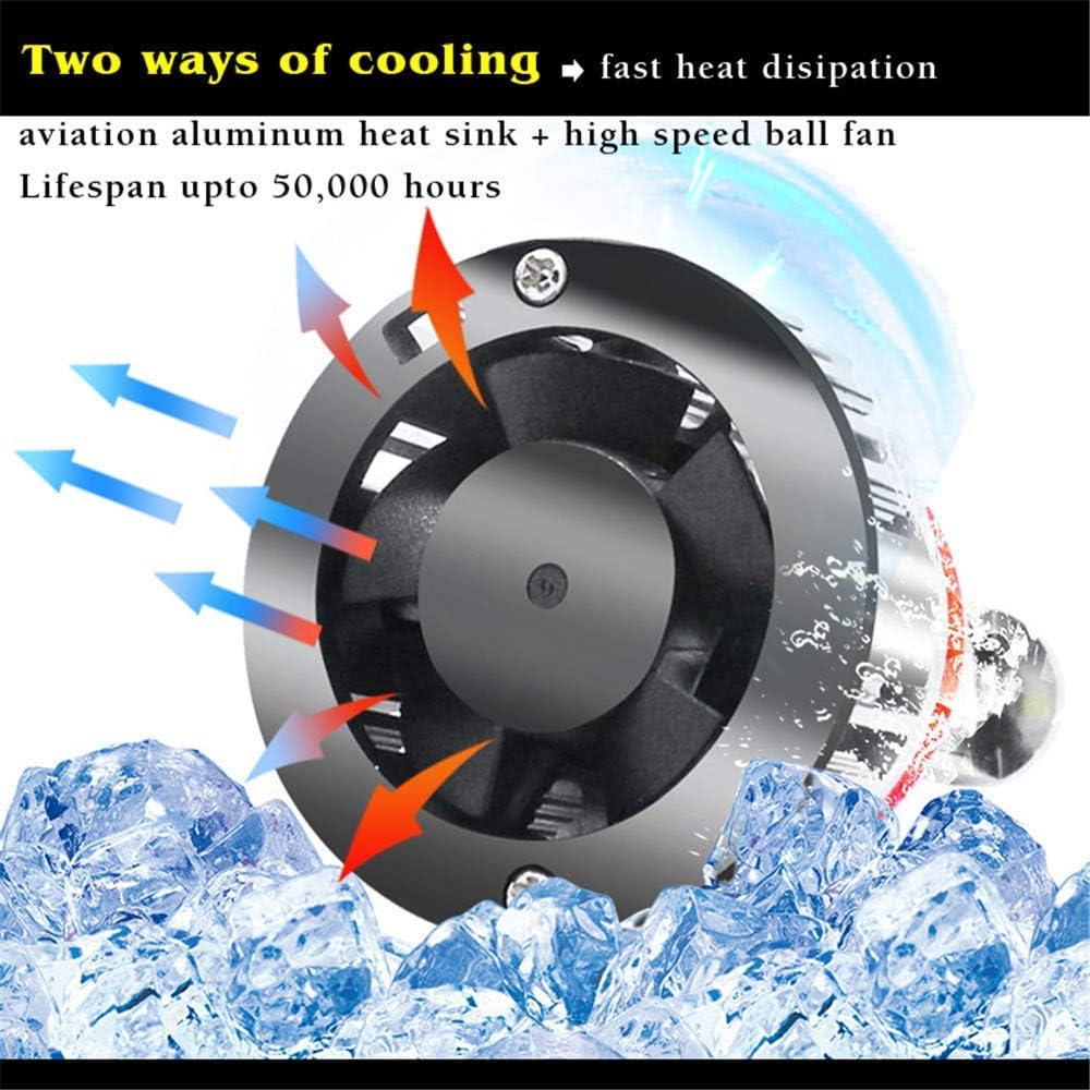 H11B LED Headlights Bulbs 6000K~6500K Xenon White Pack of 2 C10363