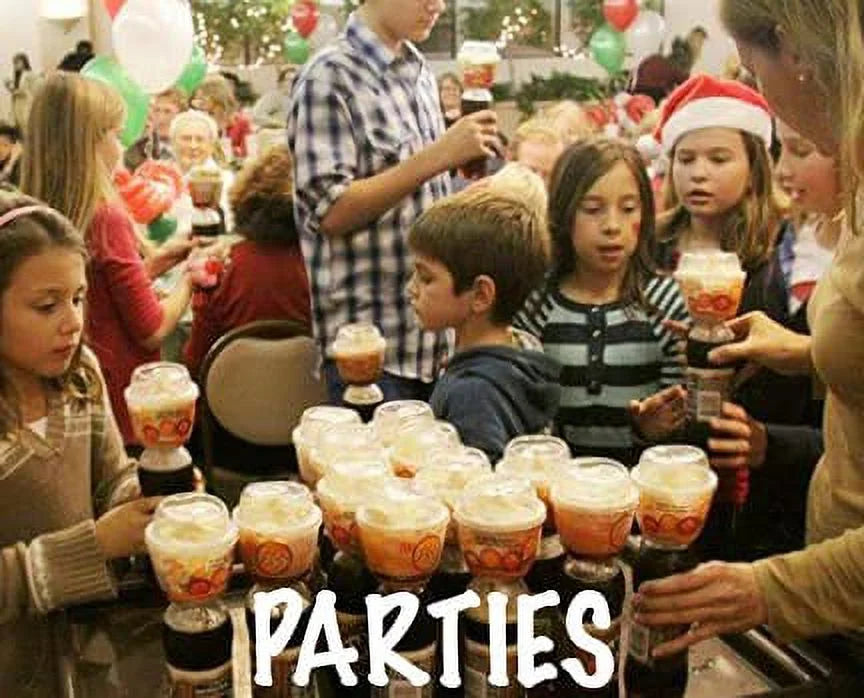 12-Pack Reusable Ice Cream Float Accessories T615